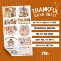 Thankful Pre-Designed Gang Sheet