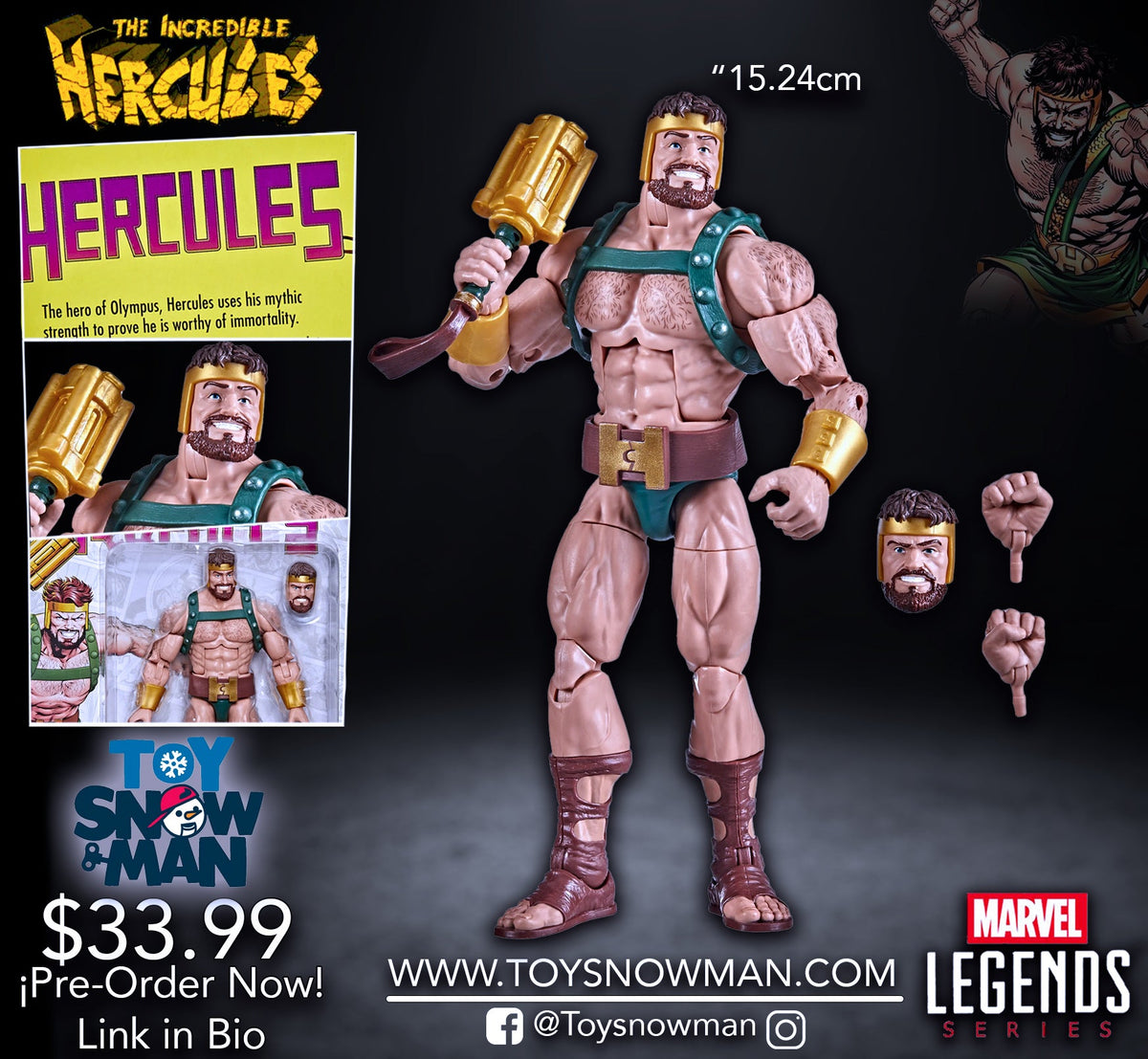 Marvel Legends Series Marvel’s Hercules