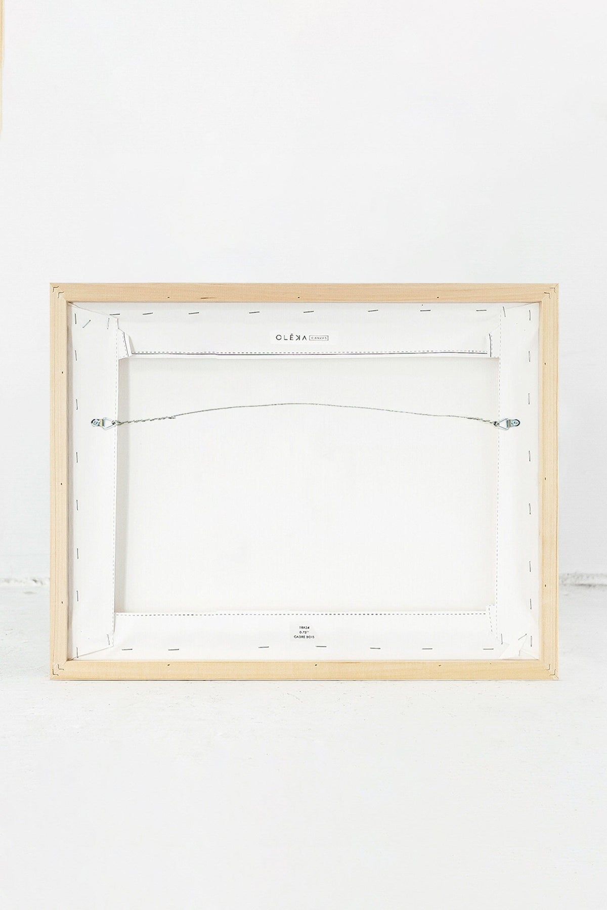 Olive Haven, Oeuvre sur toile étirée