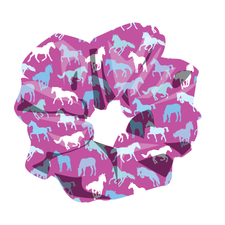 Horse Girl Scrunchies