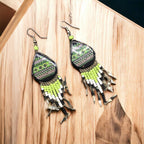 Green Southwestern Earrings