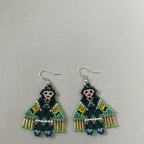 American Kachina Doll Girl Woman (GREEN)