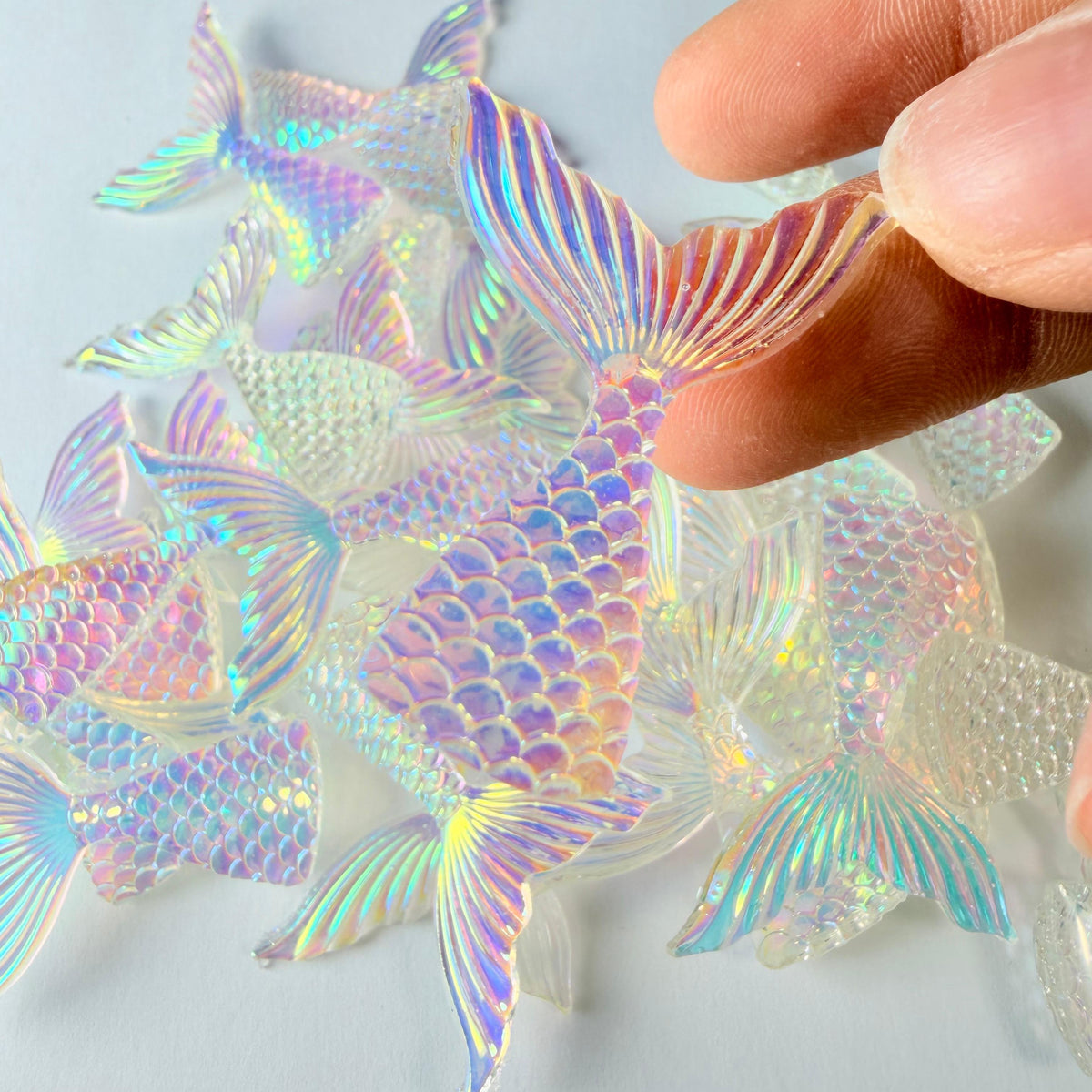 Mermaid Tail Charms for DIY Crafts