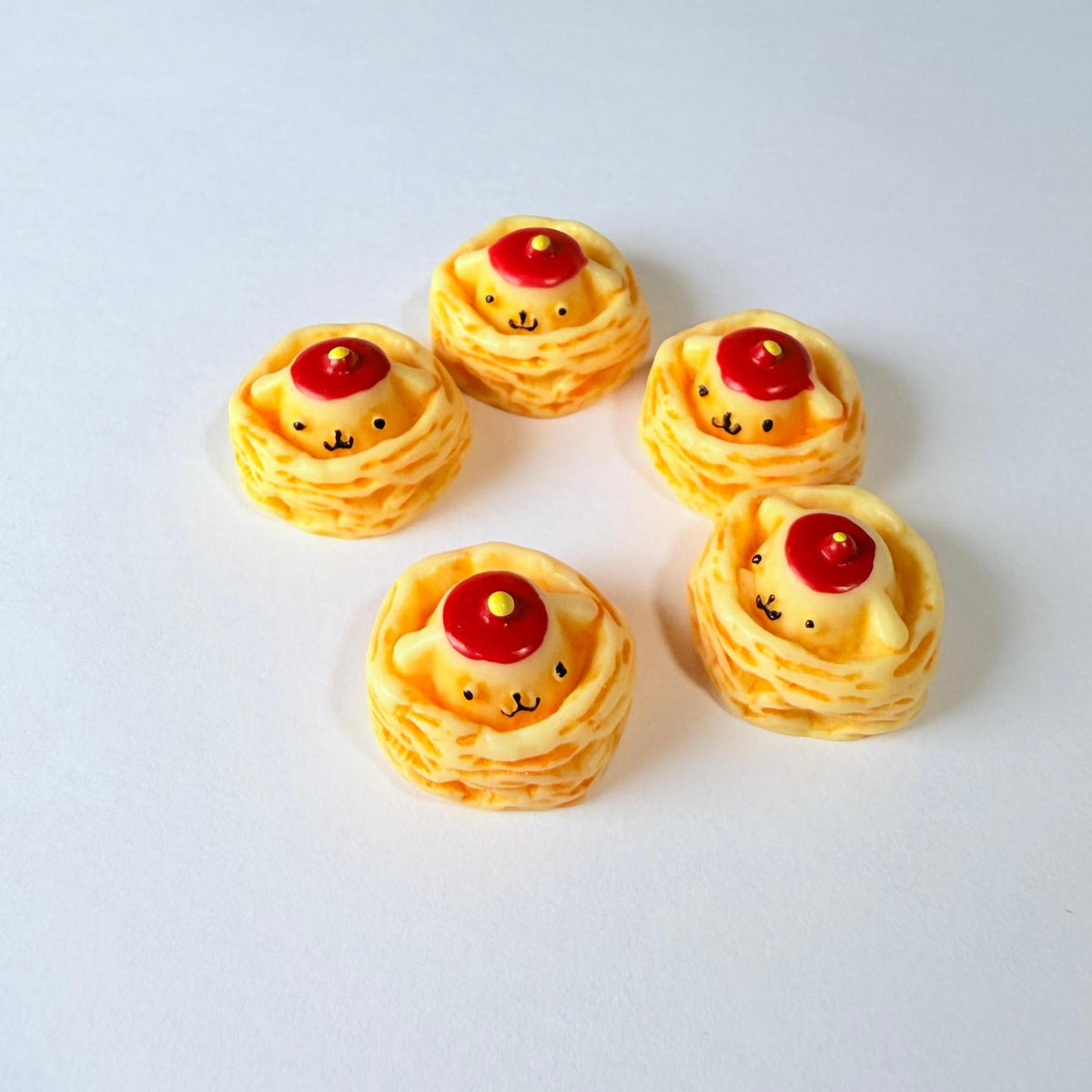 Pudding Puppy Charms for DIY Crafts