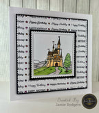 Jamie Rodgers Crafts Happy Birthday DL Clear Stamp Set