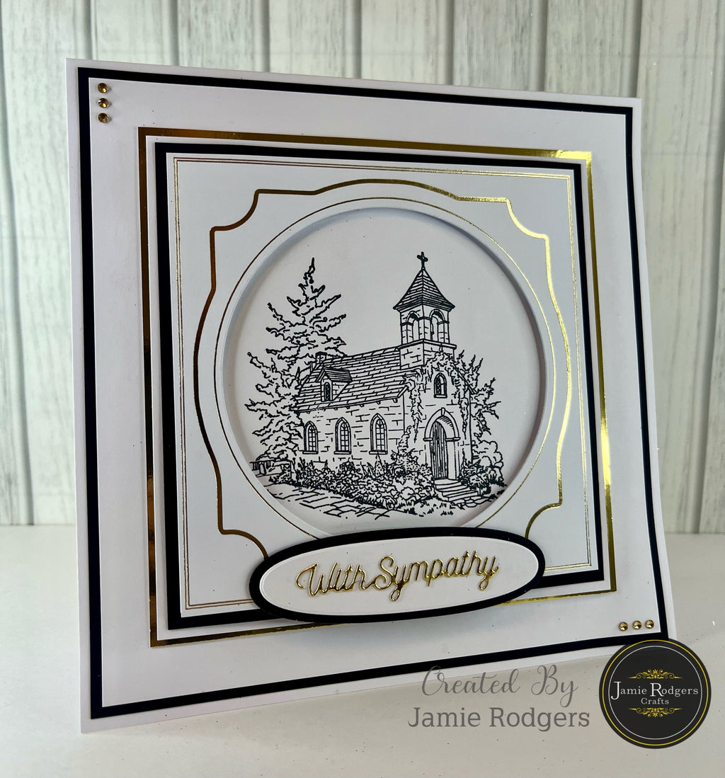 Jamie Rodgers Crafts Church A6 Clear Stamp Set