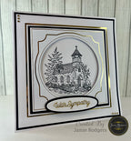 Jamie Rodgers Crafts Church A6 Clear Stamp Set