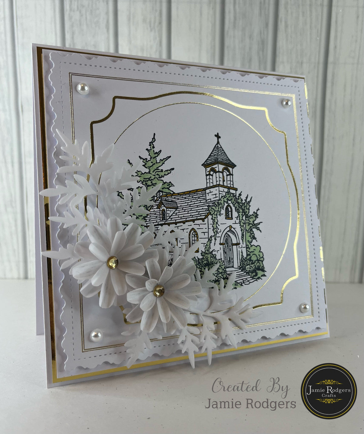 Jamie Rodgers Crafts Church A6 Clear Stamp Set