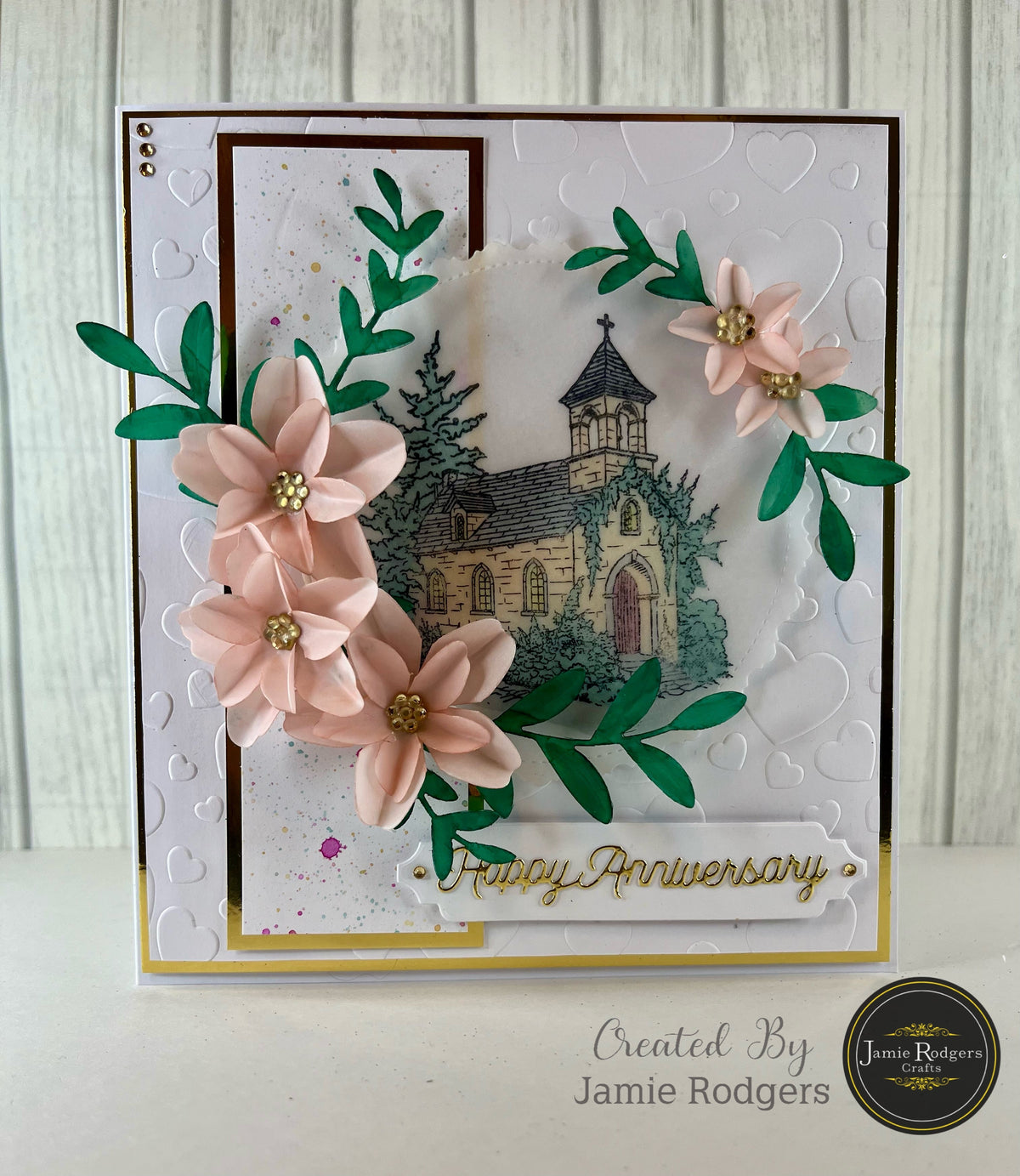 Jamie Rodgers Crafts Church A6 Clear Stamp Set