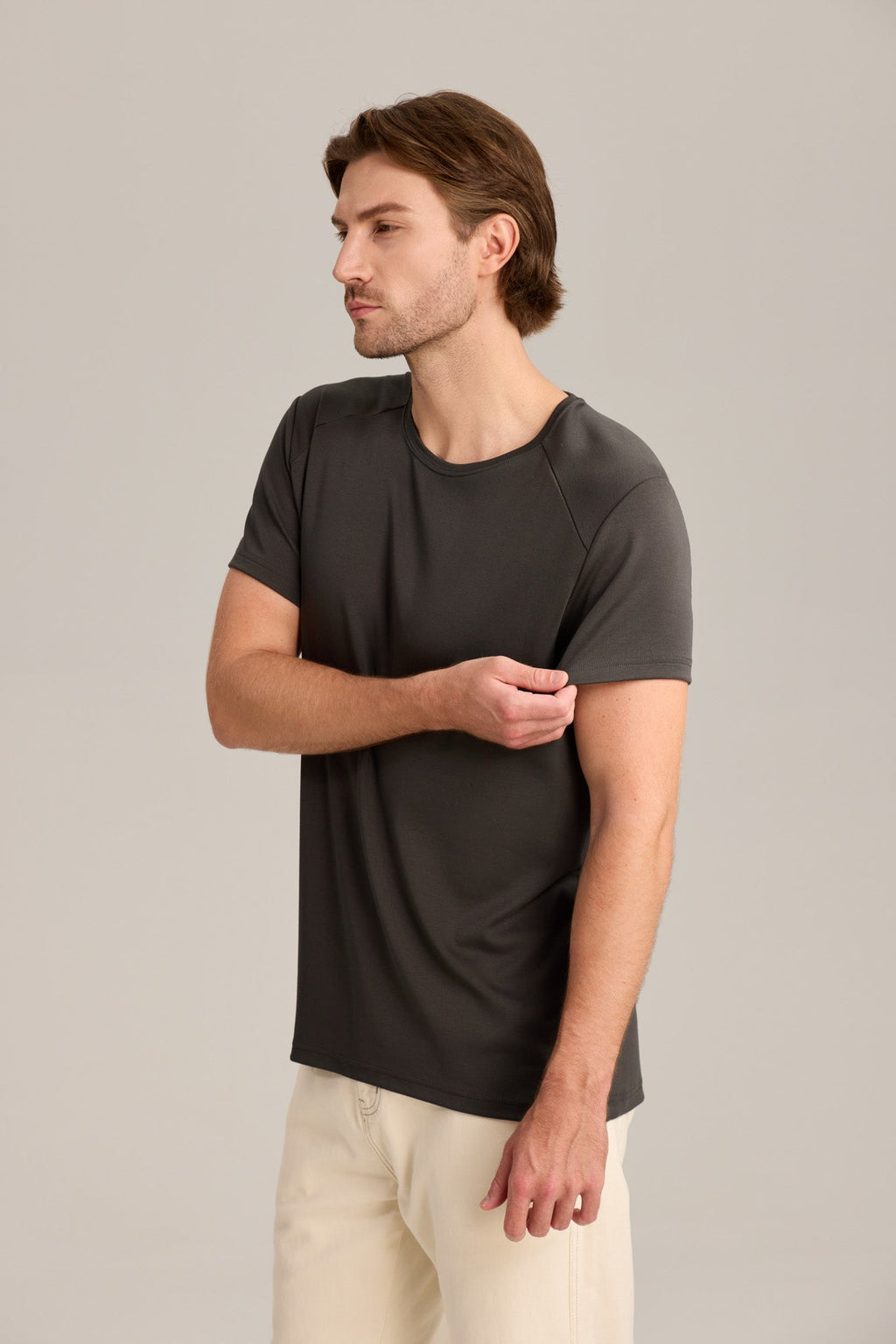 Men's "Broader" T-shirt - Transform Your Fit – Instantly
