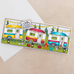 Crafters Companion The Great Outdoors Stamp & Die Set - Adventure Awaits