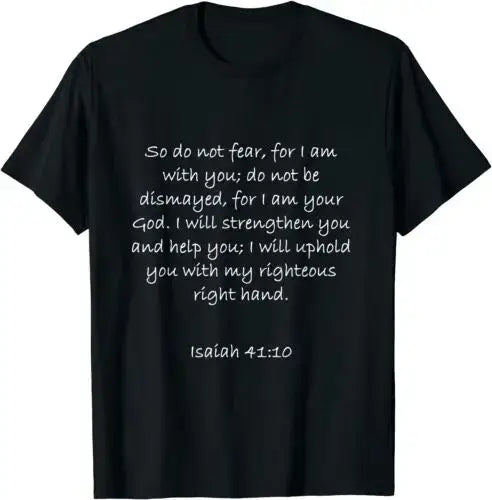 Empowering Christian T-shirts with Bible Verses