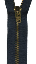 7" Metal Jean Zipper  - Navy