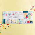 Kimberbell’s Shout Hooray! Bench Pillow