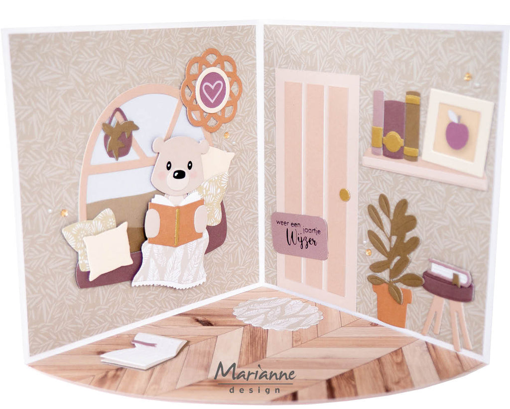 Marianne Design Collectables Die - Lamp & Stool by Marleen