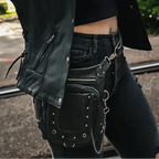 Ladies Leather Thigh Bag | Crossbody Bag