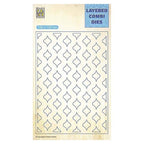 Nellie's Choice Layered Combi Dies Eastern Oval Layer B