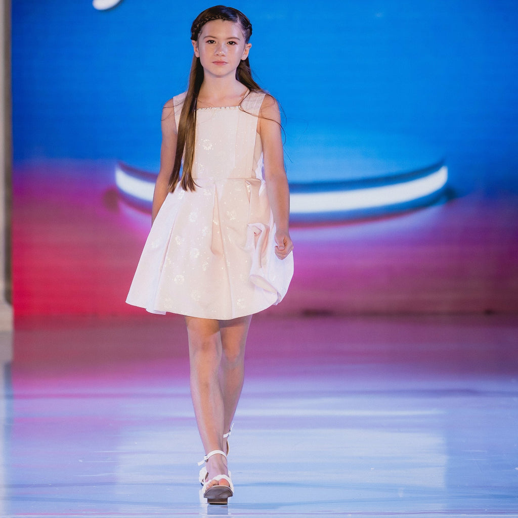 Pink Stardust Girls Formal Dress