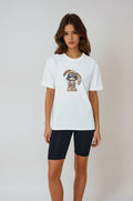 Morning Brew Bunny Tee White