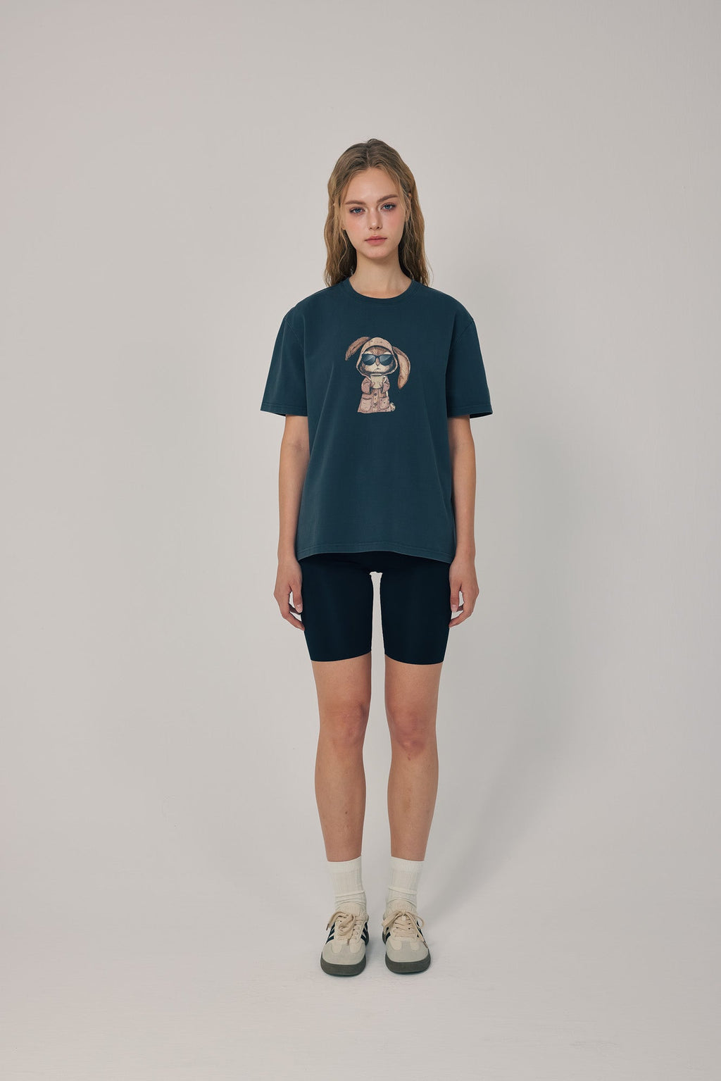 Morning Brew Bunny Tee Black
