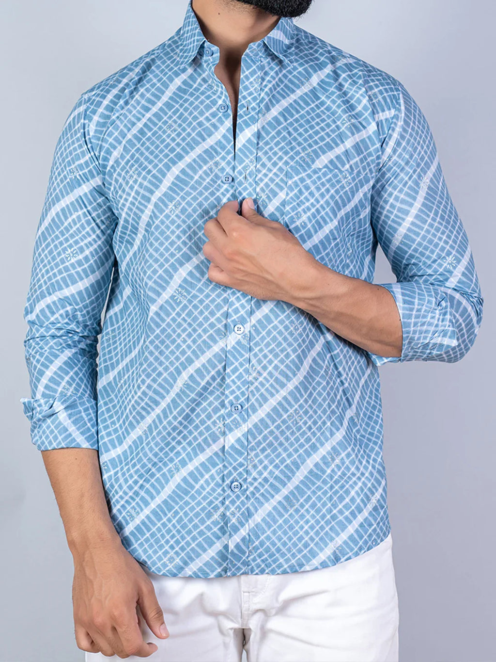 Averio Leheriya Printed Relaxed Fit Everyday Men's Shirt - Multiple Colors Available