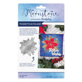 Moonstone Dies - Poinsettia & Foliage