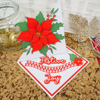 Moonstone Dies - Poinsettia & Foliage