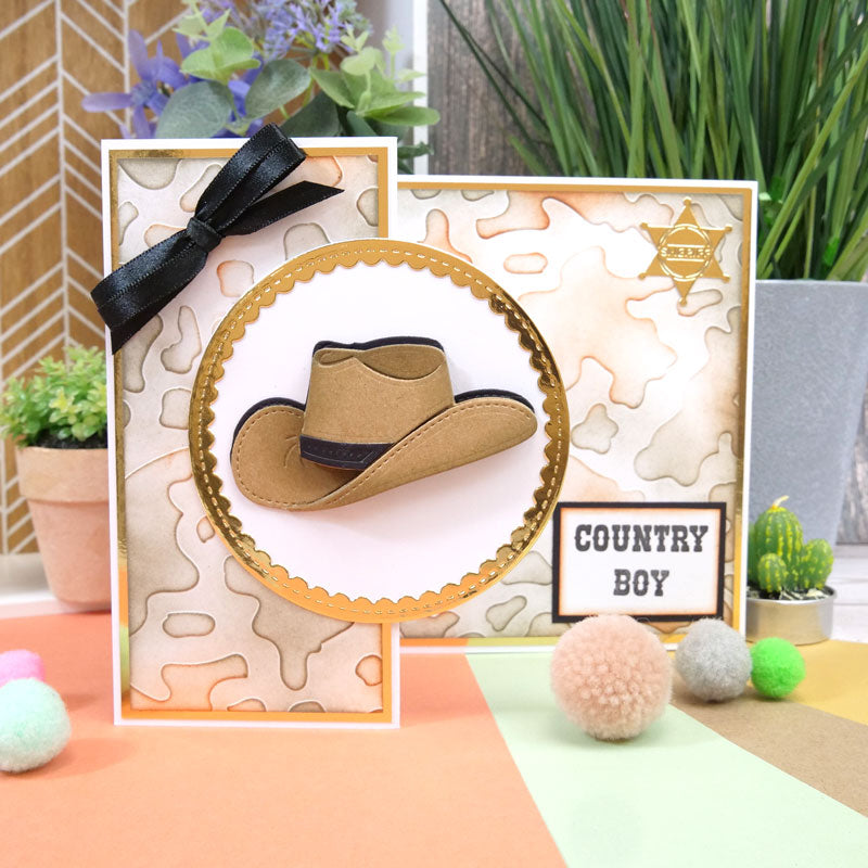 Moonstone Dies - Sheriff's Hat & Boot