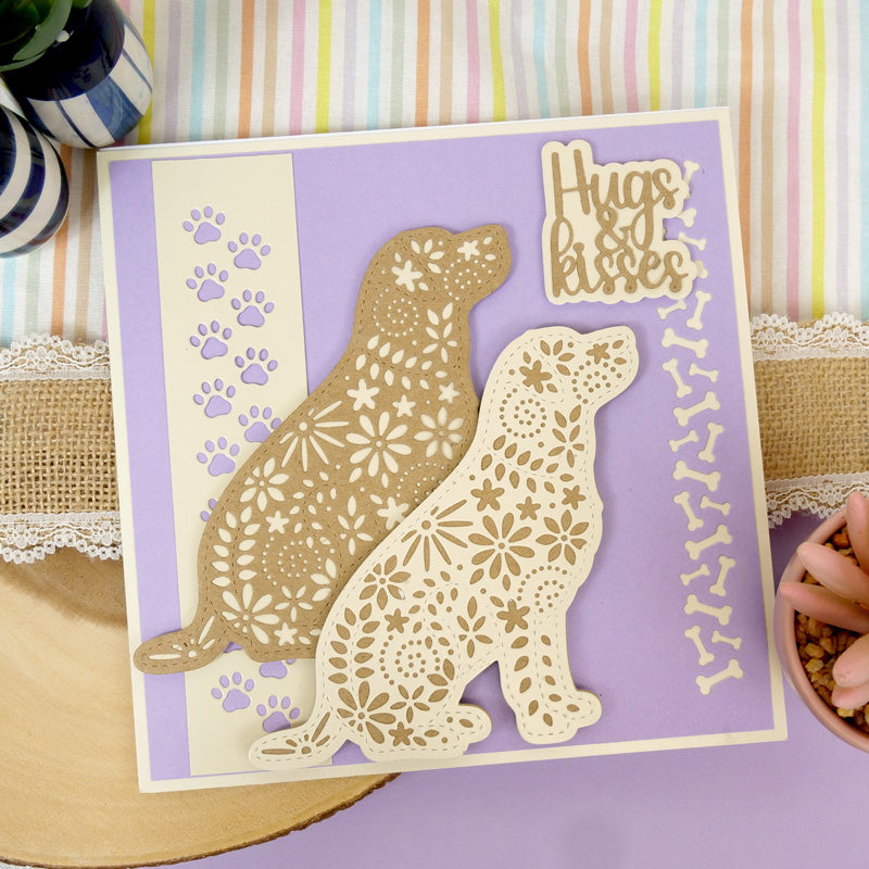 Moonstone Dies - Pawfect Pet Border Strips