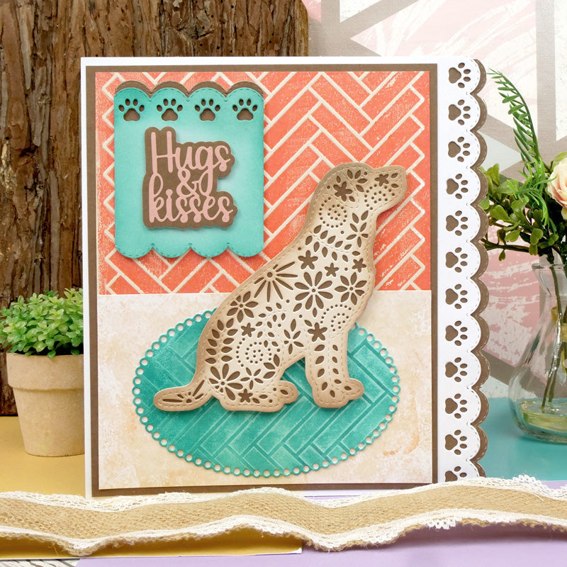 Moonstone Dies - Pawfect Pet Border Strips