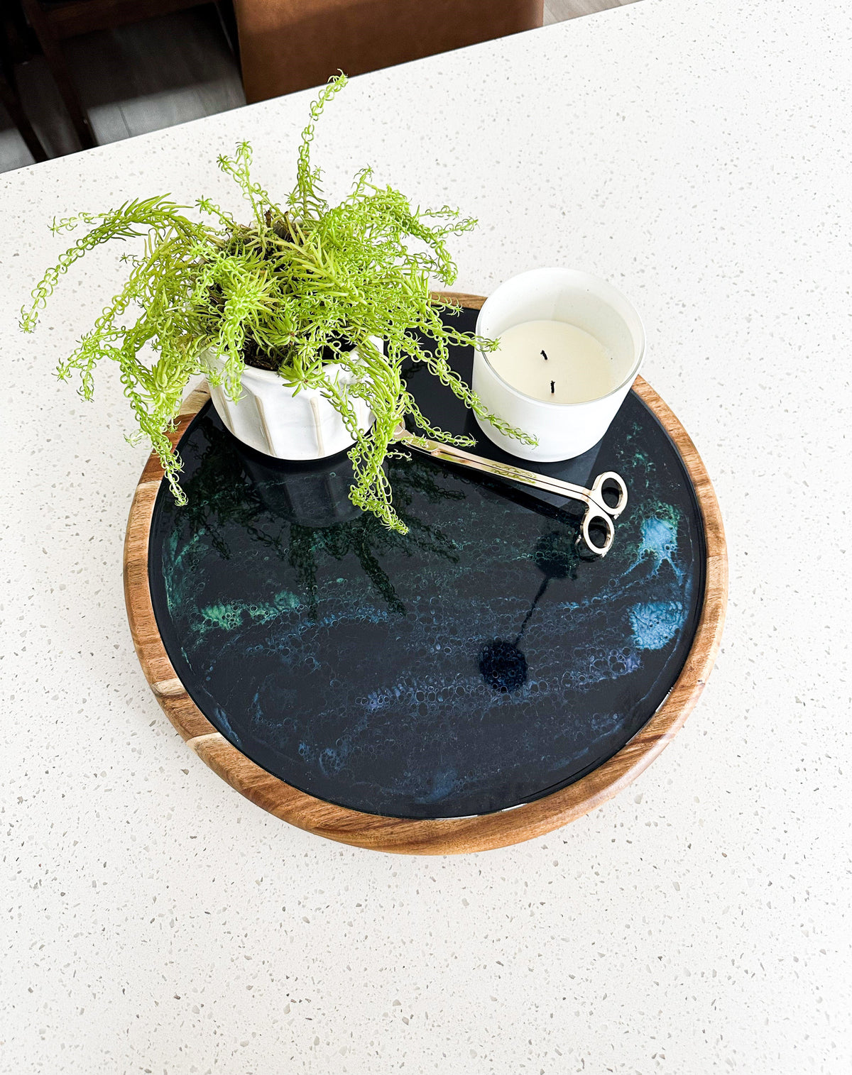 Acacia Lazy Susan