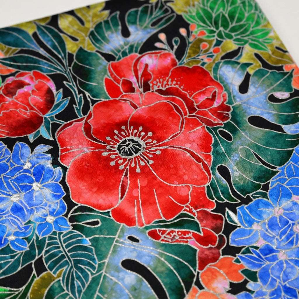 Silk Scarves (Velvet Bloom) Batik