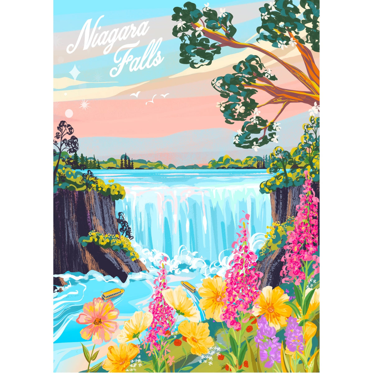 Niagara Falls | 500-Piece Puzzle for Adults | Designed in Canada by Capri Sadler