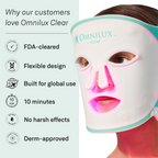 Omnilux Clear + Neck & Décolleté + Contour Glove