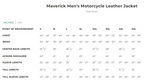 Open Road Men's Maverick Leather Motorcycle Jacket