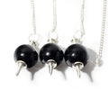 Black Onyx Ball and Point Pendulum - 3 Pack