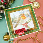 Festive Parchment Scenes