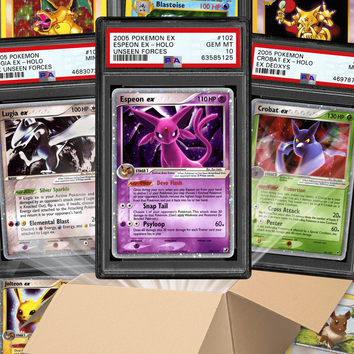 Pokémon Card GRADED Box!