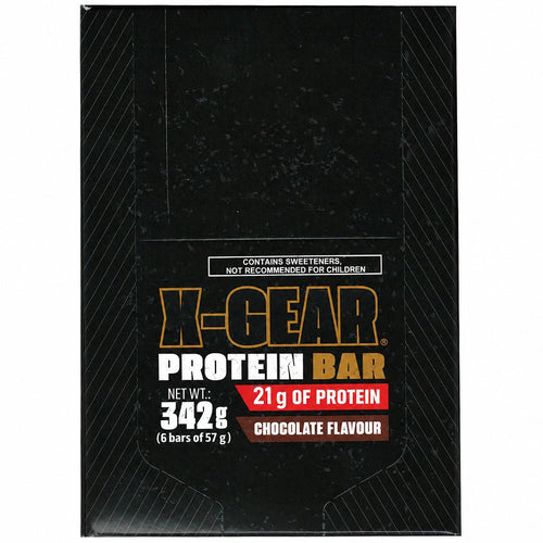 Protein World X-GEAR PROTEIN BARS, 6 Bars/Box