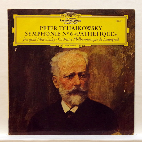 Peter Tchaikowsky / Orchestre Philharmonique De Leningrad, Jewgenil Mrawinsky / Symphonie Nr.6 »Pathétique« - LP Used