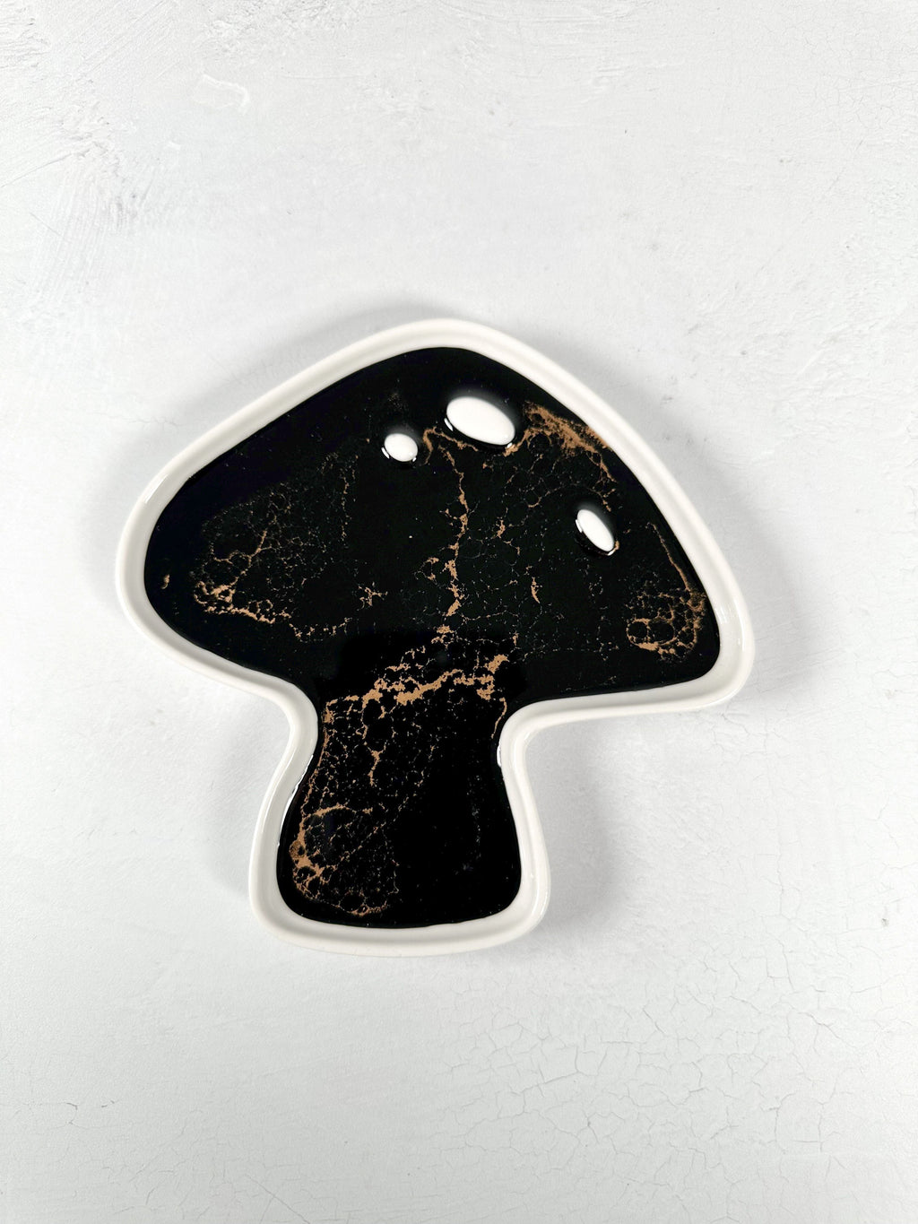 Mushroom Shaped Acacia Cheese Board and Ceramic Tray