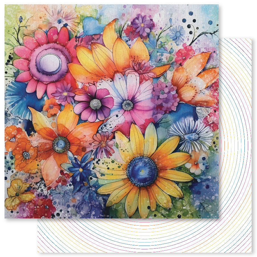 Rainbow Twirl 6x6 Paper Collection 30450
