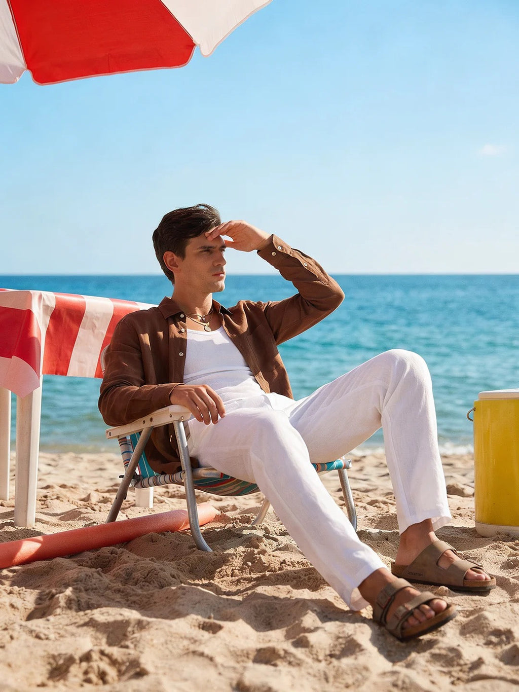 Raj Cotton Linen Relaxed Fit Everyday Men's Shirt - Multiple Colors