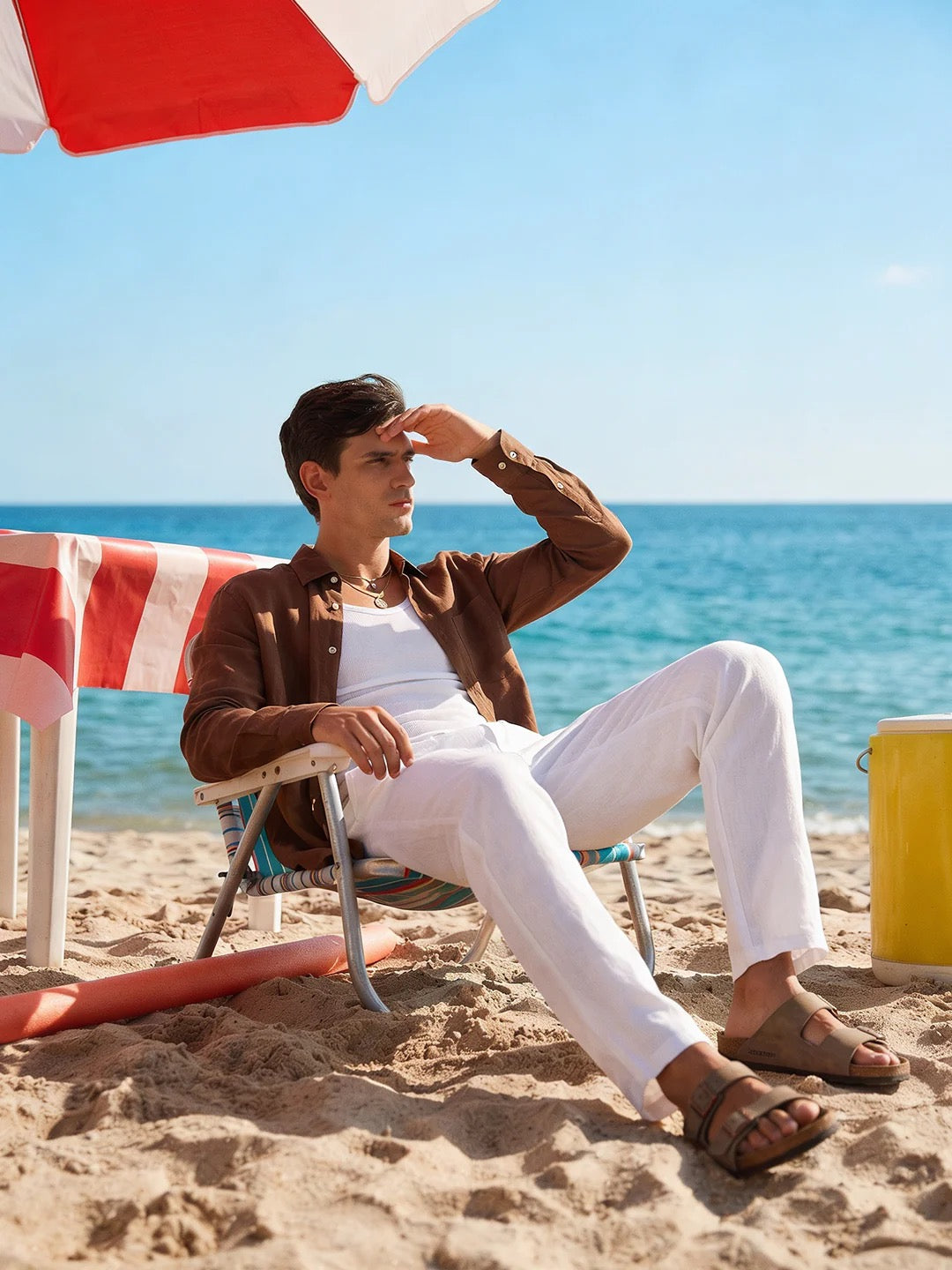 Raj Cotton Linen Relaxed Fit Everyday Men's Shirt - Multiple Colors