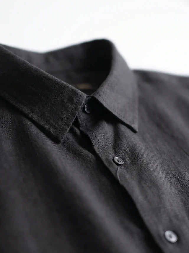 Raj Cotton Linen Relaxed Fit Everyday Men's Shirt - Multiple Colors
