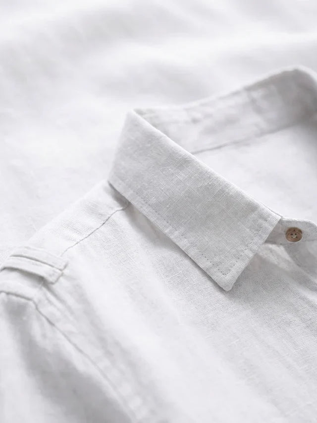 Raj Cotton Linen Relaxed Fit Everyday Men's Shirt - Multiple Colors