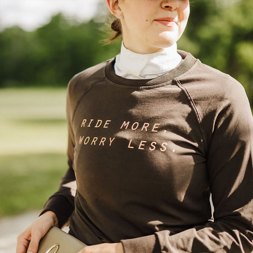 Ride More Active Sweatshirt in Charcoal