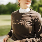 Ride More Active Sweatshirt in Charcoal