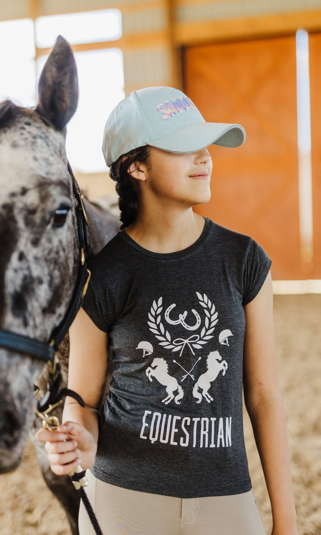 Youth Equestrian Tee
