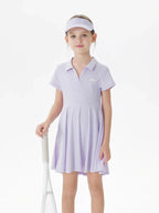 Girls Sports Cool Sensory Quick-Dry Polo Dress 550676
